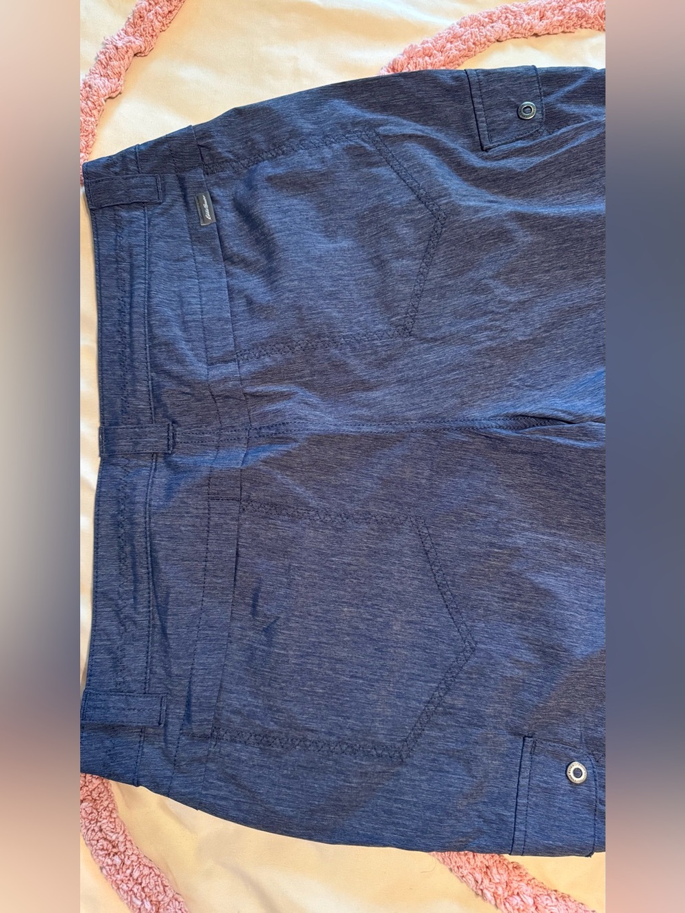 Eddie Bauer Dark Blue Cargo Capris - Picture 5 of 5
